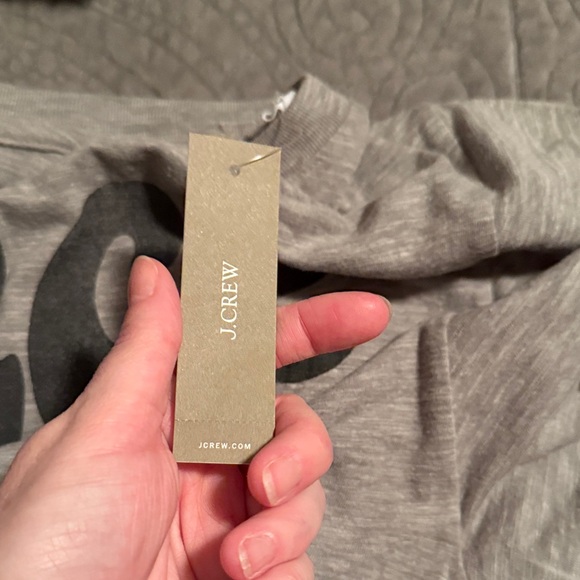 J. Crew Gray Peace Graphic Tee NWT - Picture 7 of 7